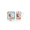 Premier Ceramic Santa Mug With Coaster And Spoon Gift Set 18cm