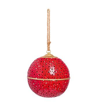 Premier Red Metal Star Cut Out Bell 33cm