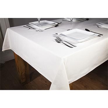 Premier Cream Recycled Fabric Tablecloth 2x1.3m