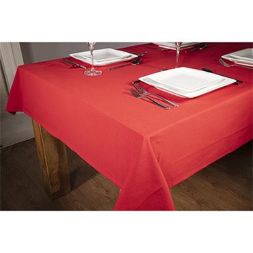 Premier Red Recycled Fabric Tablecloth 2x1.3m