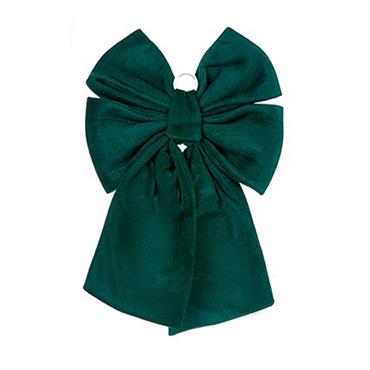Premier Dark Green Velvet Bow 90cm