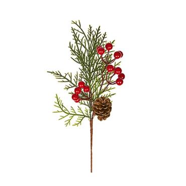 Premier Berry And Cone Pick 31cm