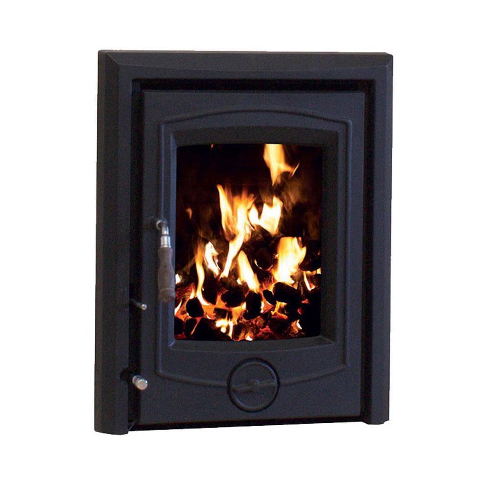 Henley Achill 6.6kw Insert Stove Matt Black Stakelums Home & Hardware Tipperary Ireland