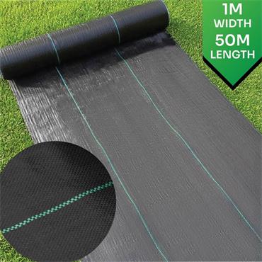 Protekk Virgin Pp Ground Cover 1x50m Roll 100gsm
