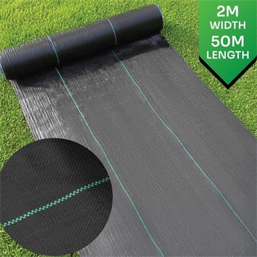 Protekk Virgin Pp Ground Cover 2x50m Roll 100gsm
