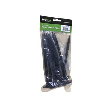 Protekk Plastic Pegs Large 20cm 10 Pack