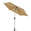 Classic Collection Parasol Aluminum Cranked Khaki 2.7mtr