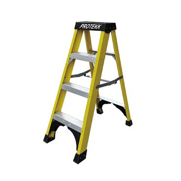 Protekk Fiberglass Ladder 4 Tread
