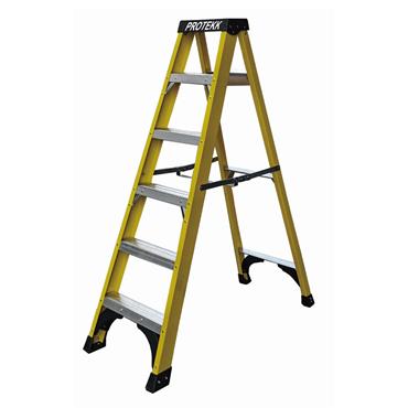 Protekk Fiberglass Ladder 6 Tread