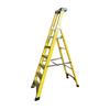 Protekk Fiberglass Ladder With Platform 6 Tread