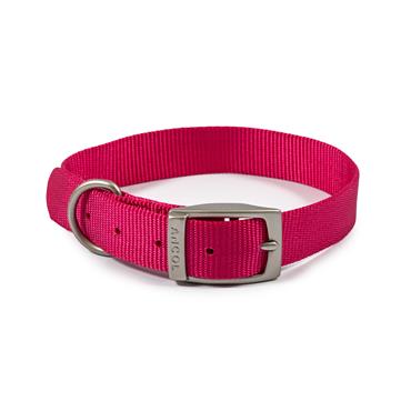 Viva Nylon Collar Raspberry 18"