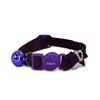 Velvet Heart Safety Cat Collar Purple