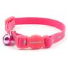 Hi Vis Safety Cat Collar Pink
