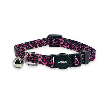 Leopard Print Safety Cat Collar