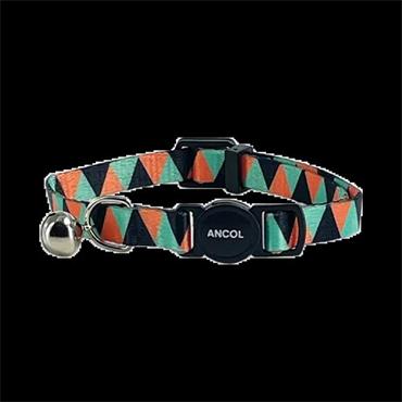 Geometric Print Safety Cat Collar