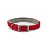 Viva  Padded Nylon Red Collar
