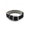 Viva Padded Dog Collar Black 22"