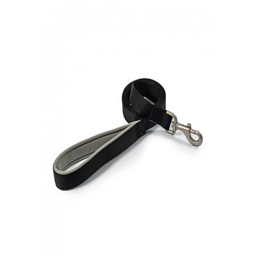 Viva Air Cushioned Dog Lead Black 25mmx1.8m