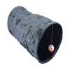 Collapsible Cat Play Tunnel Grey 50cm