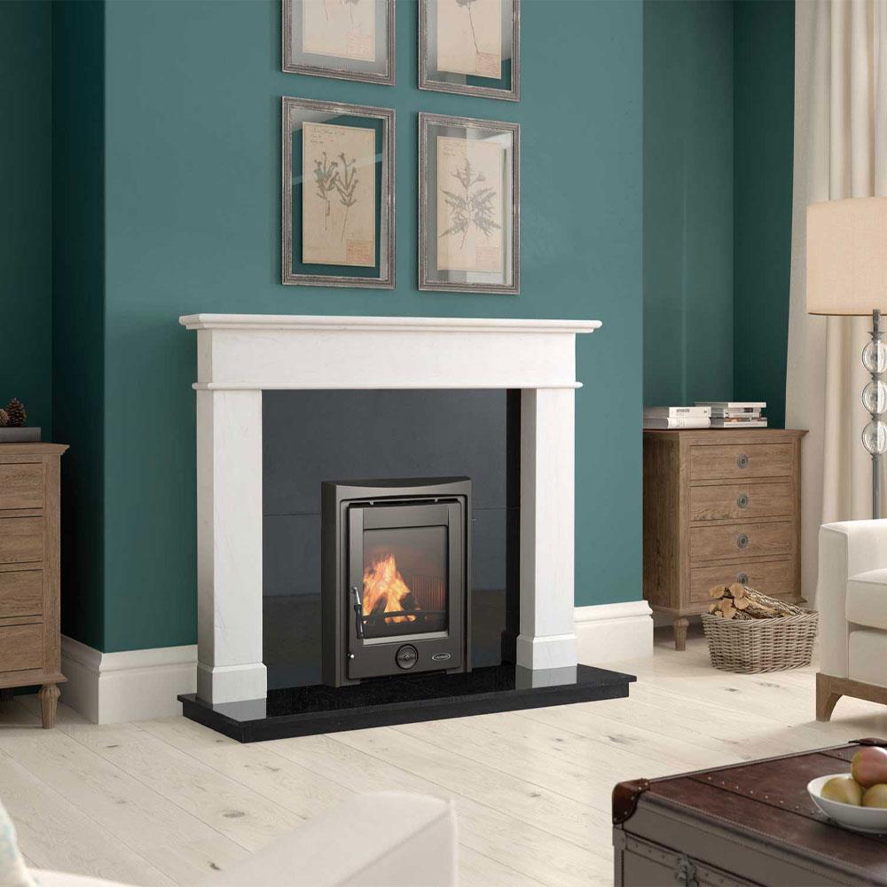 Henley Stoves Apollo 5Kw Multi Fuel Insert Stove Black Stakelums Home