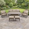Hartman Arley Premium 3 Seater Sofa Lounge Set with 2 Armchairs & 2 Stools