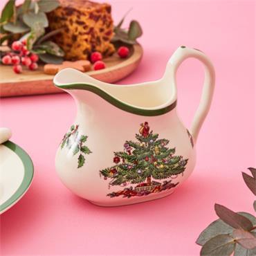 Cream Jug With Christmas Tree Design 18.8x12.5x22cm