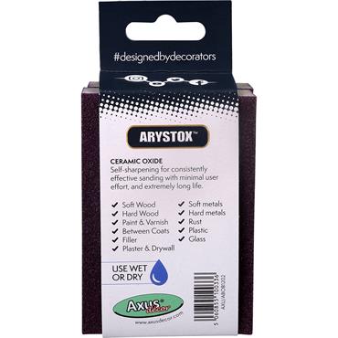 Arystox Ceramic Oxide Abrasive Blocks 2 Pack - Grit 120