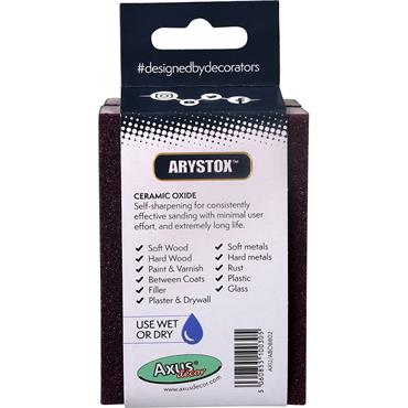 Arystox Ceramic Oxide Abrasive Blocks 2 Pack - Grit 80