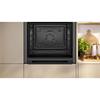 Neff N50 Slide&hide Single Oven Pyro Graphite
