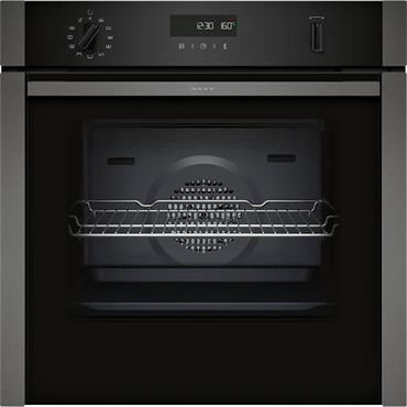 Neff N50 Slide&hide Single Oven Pyro Graphite
