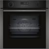 Neff N50 Slide&hide Single Oven Pyro Graphite