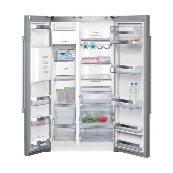 Belling American Style Fridge Freezer Frost Free Stainless Steel Stakelums Home & Hardware