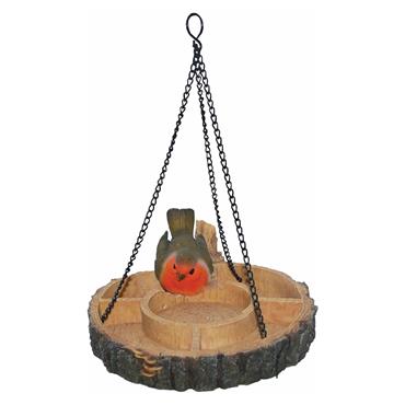 Vivid Arts Multi Feed Dish Robin Ornament