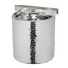 Barcraft Ice Bucket Hammered Stainless Steel