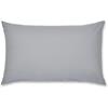 Percale Non Iron Grey Pillowcase Housewife Standard X2