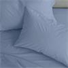 Percale Non Iron Lansfield Blu Pillowcase Housewife/standard X2