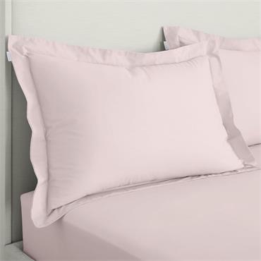 200tc Cotton Percale Oxford Pillowcase Blush 2 Pack