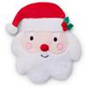 Shaped Santa White 3d Filled Cushion