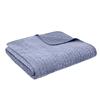 Attica Velvet Blue Bedspread 240x260cm