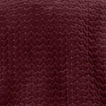 Attica Velvet Burgundy Bedspread 240x260