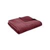 Attica Velvet Burgundy Bedspread 240x260