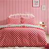 Howdy Santa Christmas Duvet Set Green Double