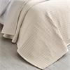 Velvet Pinsonic Natural Bedspread 220x220cm