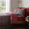 Tartan Check Red/green Duvet Set Double