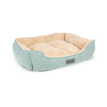 Scruffs Cosy Box Bed Sage Green Medium