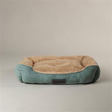 Scruffs Cosy Box Bed Sage Green Large