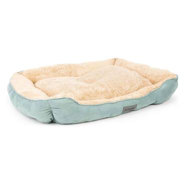 Scruffs Cosy Box Bed Sage Green Xtra Large 90x70cm
