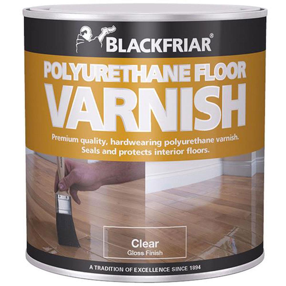 Blackfriar Polyurethane Floor Varnish Gloss Clear 2.5L Stakelums Home