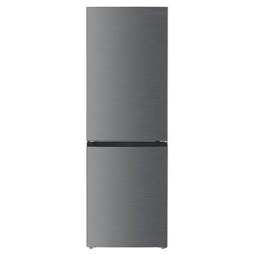 Belling Fridge Freezer Black Stainless Steel