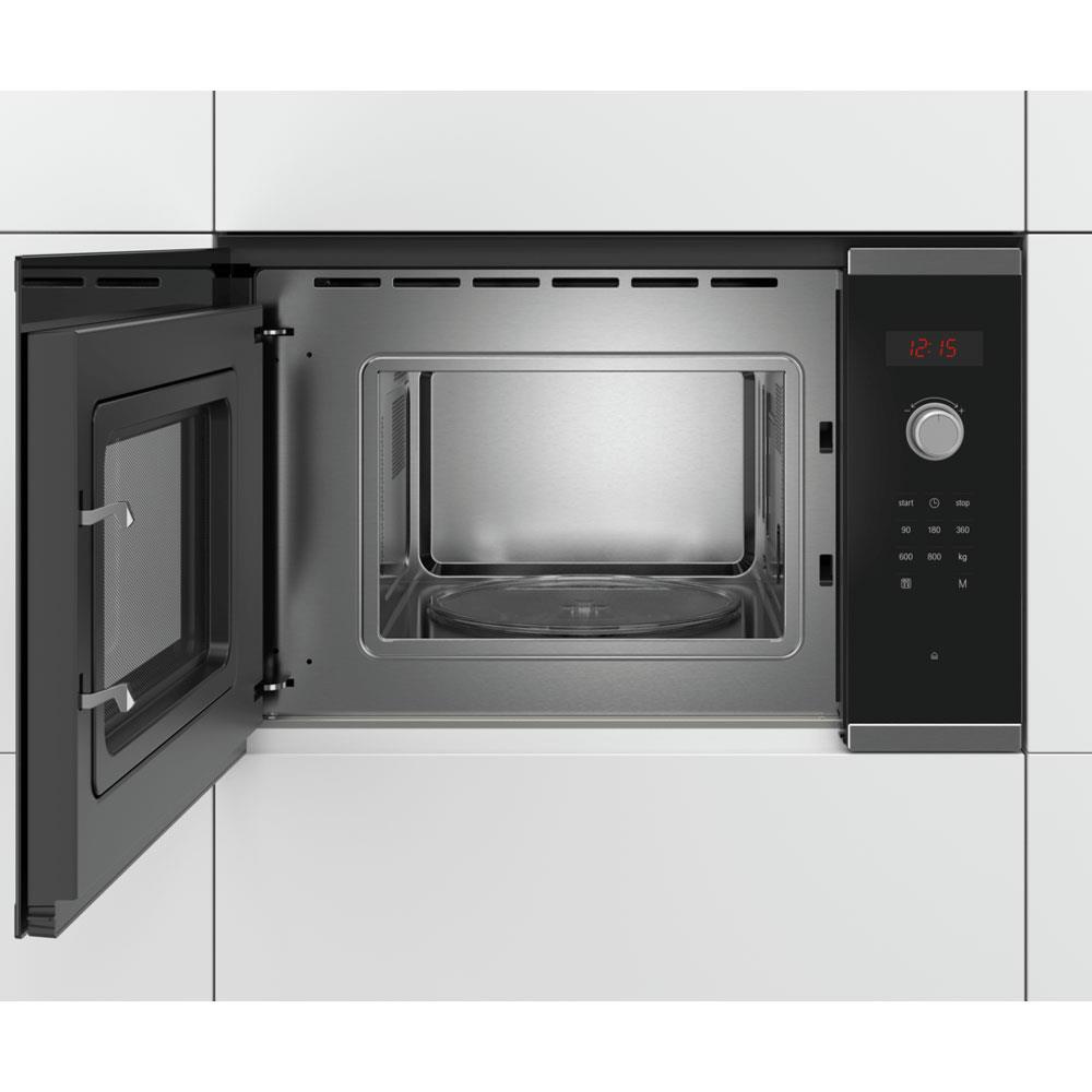 Bosch Serie 4 Built In Microwave Stainless Steel Stakelums Home